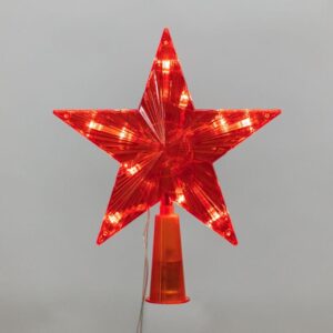 Фигура светодиодная "Звезда" 15см 10LED красн. 230В IP20 на елку постоян. свечение Neon-Night 501-007 оптом купить цена