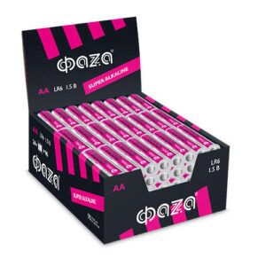 Элемент питания алкалиновый AA/LR6 1.5В Super Alkaline box-96 (уп.96шт) ФАZА 2854643 оптом купить цена