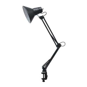 Светильник настольный под лампу СНС 13Ч на струбцине 60Вт E27 230В черн. (коробка) IN HOME 4690612012735 оптом купить цена