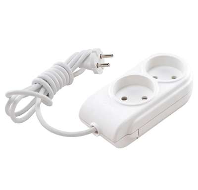 Удлинитель 2х2м без заземл. 10А IP20 защ. шторки Makel N2010031 купить оптом выгодно Удлинитель 2х2м без заземл. 10А IP20 защ. шторки Makel N2010031 оптом купить цена