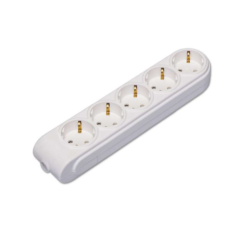 Колодка удлинителя 5-м с заземл. защ. шторки Makel N5210000 купить оптом выгодно Колодка удлинителя 5-м с заземл. защ. шторки Makel N5210000 оптом купить цена