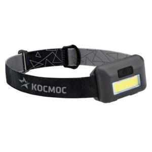 Фонарь светодиодный налобный компактный 3Вт COB КОСМОС KOC-H101-COB оптом купить цена