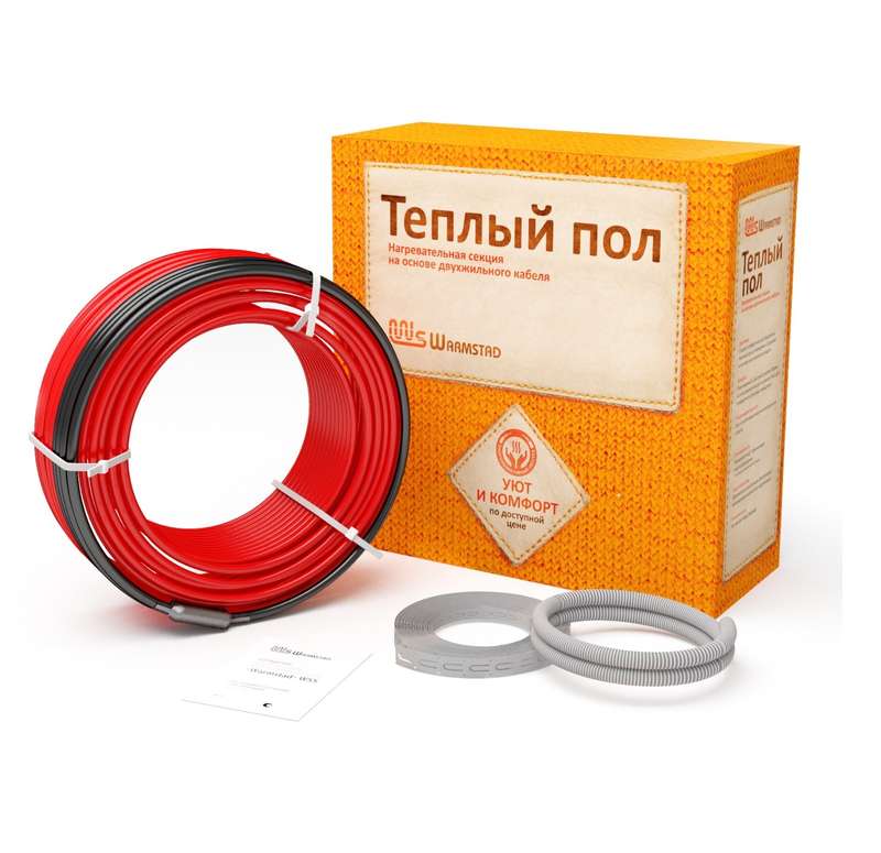 Комплект "Теплый пол" (кабель) WSS 7.0м/100Вт Warmstad 100035632300 купить оптом выгодно Комплект "Теплый пол" (кабель) WSS 7.0м/100Вт Warmstad 100035632300 оптом купить цена