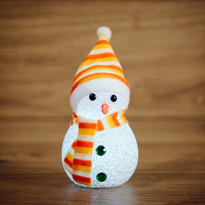 Фигура светодиодная "Снеговик" 17см 1LED RGB 0.1Вт IP20 Neon-Night 513-018 купить оптом выгодно Фигура светодиодная "Снеговик" 17см 1LED RGB 0.1Вт IP20 Neon-Night 513-018 оптом купить цена