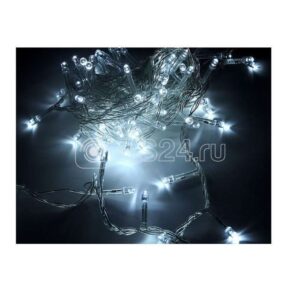 Гирлянда светодиодная "Нить" LD200-GWW-BO 20м 200LED тепл. бел. уличная 8 режимов элементы питания 3хAA SHLights 4690601045461 оптом купить цена