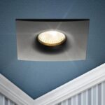 Встраиваемый светильник алюминиевый ЭРА KL104 BK MR16 GU5.3 черный купить оптом недорого