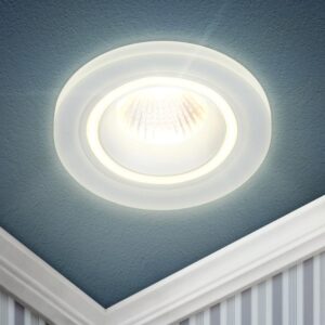 Встраиваемый светильник декоративный ЭРА DK90 WH MR16/GU5.3 белый купить оптом недорого