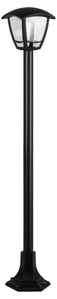Садово-парковый светильник ЭРА ДТУ 07-8-002 Валенсия 4 черный 4 гранный напольный IP44 светодиодный 8Вт 6500K оптом купить хорошая цена Садово-парковый светильник ЭРА ДТУ 07-8-002 Валенсия 4 черный 4 гранный напольный IP44 светодиодный 8Вт 6500K купить оптом недорого
