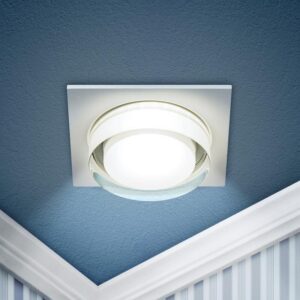 Встраиваемый светильник декоративный ЭРА DK108 WH MR16 GU5.3 белый купить оптом недорого