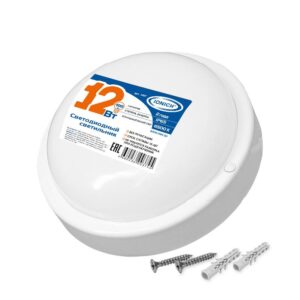 Светильник светодиодный ILED-SMD2835-СПП-12-970-220-6.5-IP65-R ЖКХ IONICH 1467 оптом купить цена