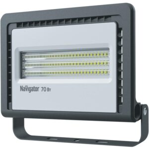 Прожектор светодиодный 14 147 NFL-01-70-4K-LED 70Вт 4000К IP65 5950лм черн. Navigator 14147 оптом купить цена