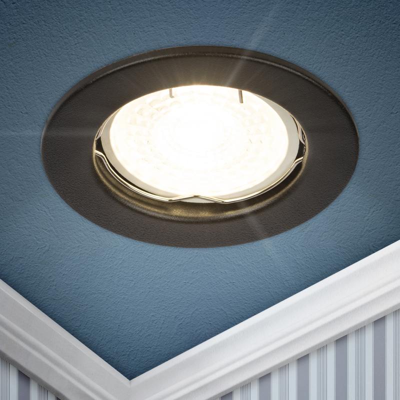 Встраиваемый светильник штампованный ЭРА ST1 SBK MR16 GU5.3 черный матовый оптом купить хорошая цена Встраиваемый светильник штампованный ЭРА ST1 SBK MR16 GU5.3 черный матовый купить оптом недорого