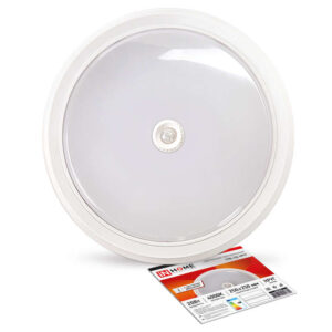 Светильник светодиодный СПБ-2Д-КРУГ 20Вт 230В 4000К 1400лм 250мм с датчиком бел. IN HOME 4690612020709 оптом купить цена