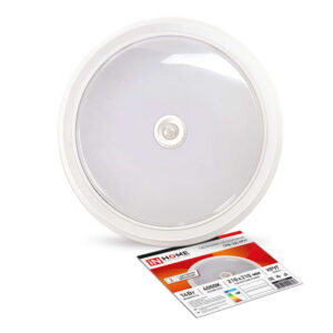 Светильник светодиодный СПБ-2Д-КРУГ 14Вт 230В 4000К 1100лм 210мм с датчиком бел. IN HOME 4690612020693 оптом купить цена