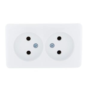 Розетка 2-м ОП Viola 16А IP20 без заземл. бел. LEZARD 751-0200-128 оптом купить цена