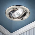 KL6A PS/N Светильник ЭРА литой пов. с гравировкой по кругу MR16