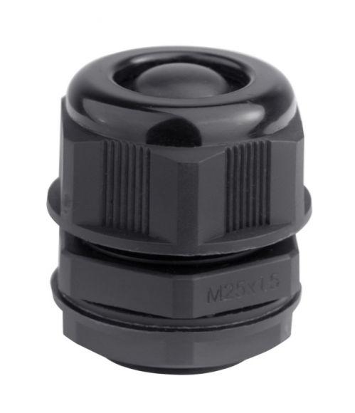 Ввод кабельный M25 с мембраной для кабеля d13-18мм IP68 черн. DKC 53M2518 купить оптом выгодно Ввод кабельный M25 с мембраной для кабеля d13-18мм IP68 черн. DKC 53M2518 оптом купить цена