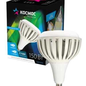 Лампа светодиодная KOSMOS premium HWLED 150Вт E40 6500К 220В Космос KHWLED150WE4065 оптом купить цена