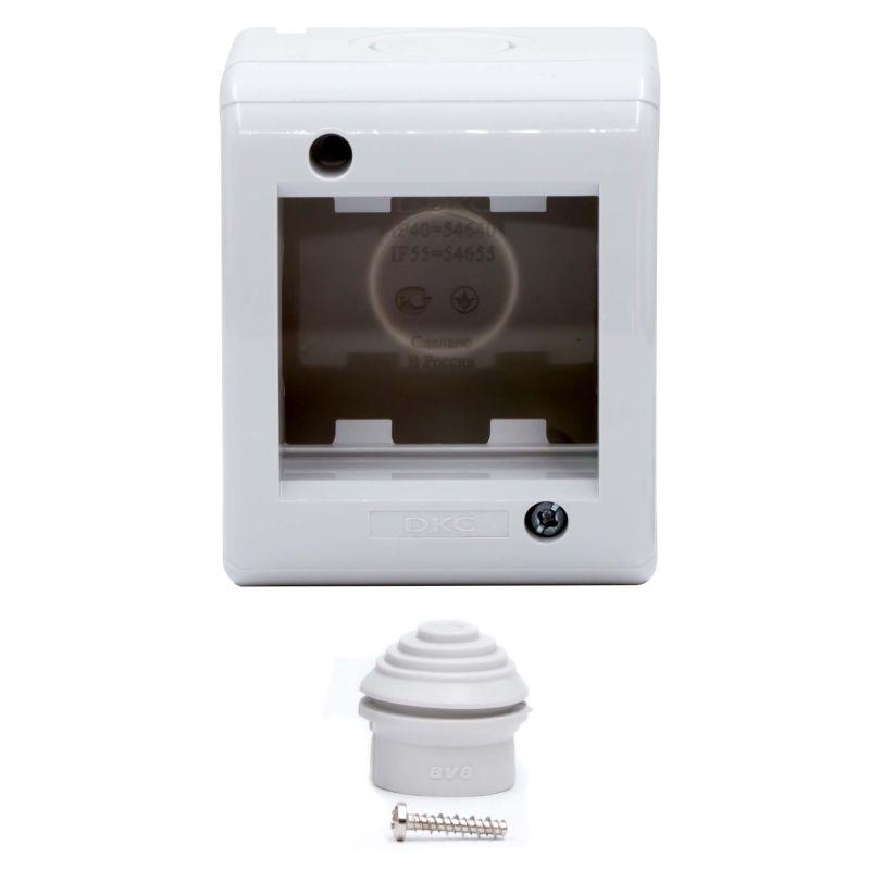 Коробка установочная под VIVA 2 мод. настен. IP40 DKC 54640 купить оптом выгодно Коробка установочная под VIVA 2 мод. настен. IP40 DKC 54640 оптом купить цена