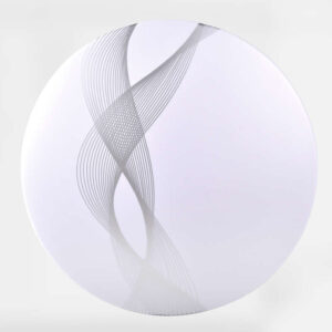 Светильник светодиодный декоративный PPB Wave 12Вт 4000К IP20 d215х50 настенно-потолочный JazzWay 5024625 оптом купить цена