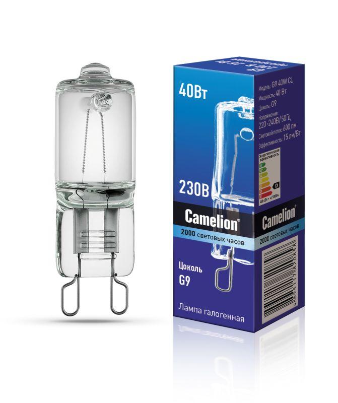 Лампа галогенная 40Вт капсула G9 3000К 240В прозр. Camelion 5553 купить оптом выгодно Лампа галогенная 40Вт капсула G9 3000К 240В прозр. Camelion 5553 оптом купить цена