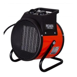 Пушка тепловая электрическая ТЭПК-3000К 3кВт керамич. нагревательный элемент кругл. Ресанта 67/1/27 оптом купить цена