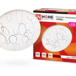 Светильник светодиодный DECO ОРИОН 24Вт 230В 6500К 1560лм 300мм IN HOME 4690612025155 оптом купить цена