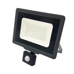 Прожектор светодиодный PFL-C3 SENSOR 20Вт 6500К IP65 закален. прозр. стекло JazzWay 5026926A оптом купить цена