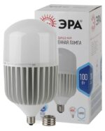 Лампа светодиодная ЭРА STD LED POWER T160-100W-4000-E27/E40 Е27 / Е40 100 Вт колокол нейтральный белый свет купить оптом недорого