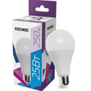 Лампа светодиодная A65 25Вт 6500К E27 220В КОСМОС LkecLED25wA65E2765 оптом купить цена