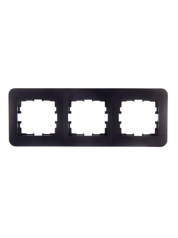Рамка 3-м Karina Life горизонт. черн. бархат LEZARD 708-4200-148 купить оптом выгодно Рамка 3-м Karina Life горизонт. черн. бархат LEZARD 708-4200-148 оптом купить цена