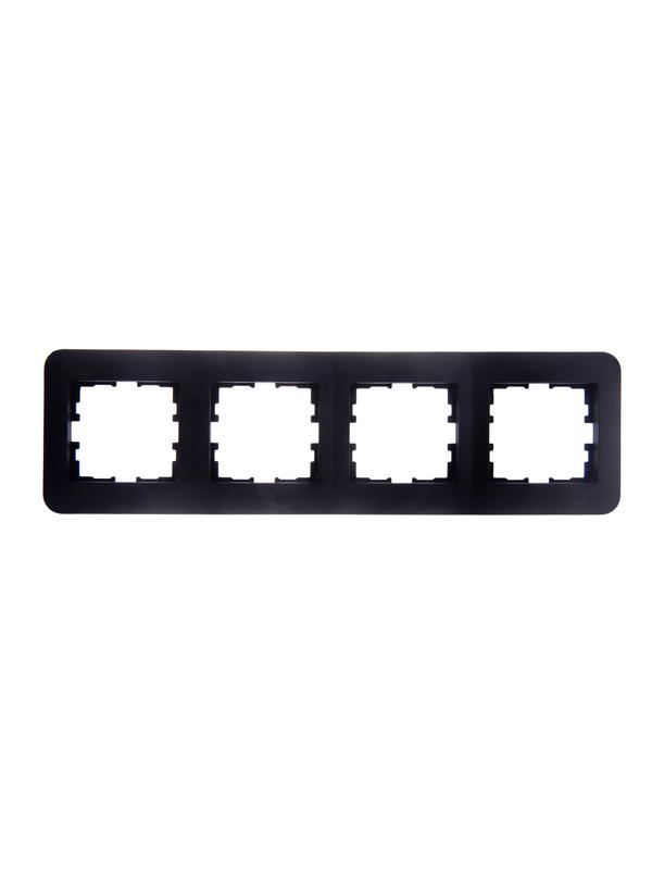 Рамка 4-м Karina Life горизонт. черн. бархат LEZARD 708-4200-149 купить оптом выгодно Рамка 4-м Karina Life горизонт. черн. бархат LEZARD 708-4200-149 оптом купить цена