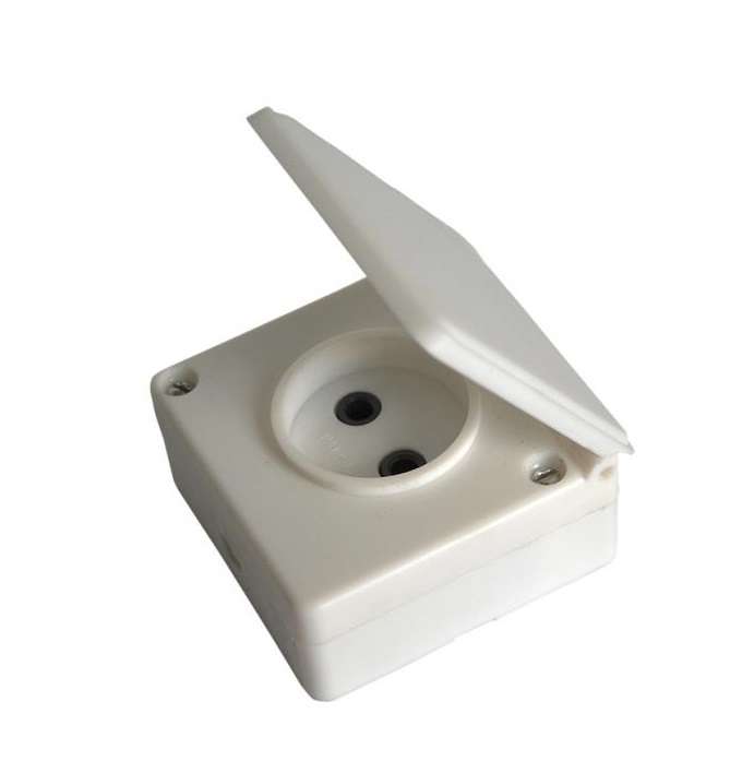 Розетка 1-м ОП 16А IP44 без заземл. бел. БЕЛТИЗ РА 16-004 купить оптом выгодно Розетка 1-м ОП 16А IP44 без заземл. бел. БЕЛТИЗ РА 16-004 оптом купить цена