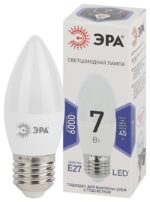 Лампочка светодиодная ЭРА STD LED B35-7W-860-E27 E27 / Е27 7Вт свеча холодный дневной свет купить оптом недорого