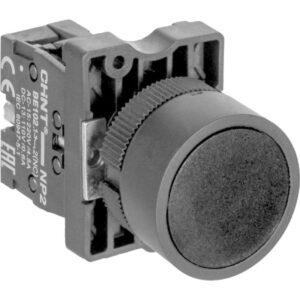 Кнопка управления NP2-EA21 без подсветки черн. 1НО IP40 CHINT 574814 оптом купить цена