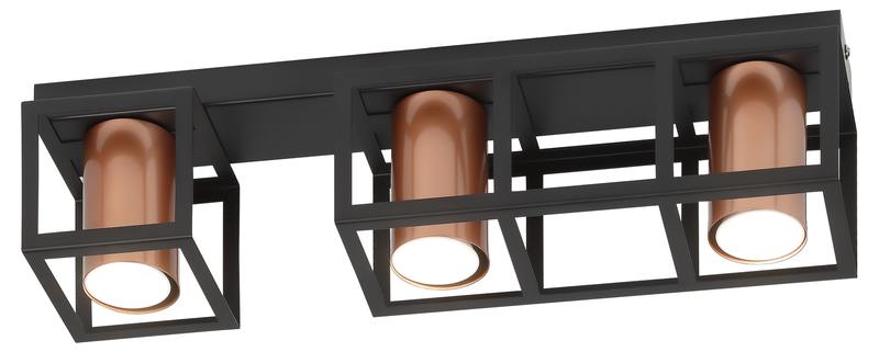 Светильник потолочный Rivoli Raffaela 5082-303 3 * GU10 25 Вт накладной для натяжных потолков лофт - кантри оптом купить хорошая цена Светильник потолочный Rivoli Raffaela 5082-303 3 * GU10 25 Вт накладной для натяжных потолков лофт - кантри купить оптом недорого