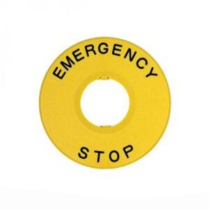 Шильдик аварийной остановки NP2-BY9330 d60 (с надписью) CHINT 576784 оптом купить цена