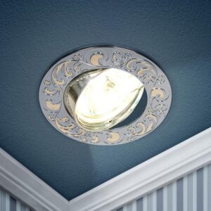 KL26 А CH/G Светильник ЭРА литой пов. лианы 1 MR16