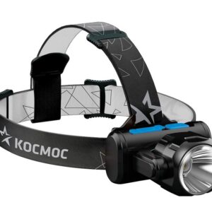 Фонарь аккумуляторный налобный XPE 3Вт COB 5Вт аккум. LI-on 1.2А.ч ЗУ Micro USB КОСМОС KOCH5WLi-On оптом купить цена