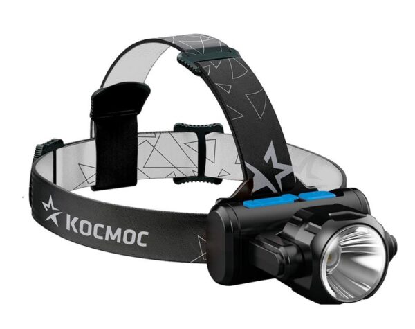 Фонарь аккумуляторный налобный XPE 3Вт COB 5Вт аккум. LI-on 1.2А.ч ЗУ Micro USB КОСМОС KOCH5WLi-On оптом купить цена