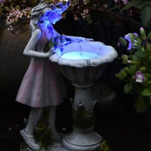 Светильник садовый "Лесная фея" 21х13х27 бел. на солнечн. батарее аккум. AA NI-MH 600мА.ч КОСМОС KOC_SOL250 оптом купить цена