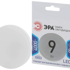 Лампочка светодиодная ЭРА STD LED GX-9W-840-GX53 GX53 9Вт таблетка нейтральный белый свет купить оптом недорого