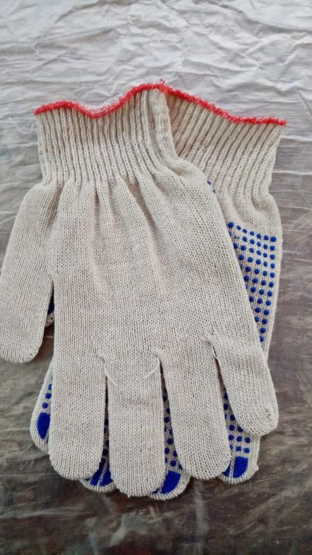 Перчатки х/б с ПВХ Люкс 42г ТОЧКА ЛЮКС-42-Т купить оптом выгодно Перчатки х/б с ПВХ Люкс 42г ТОЧКА ЛЮКС-42-Т оптом купить цена