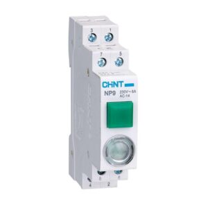 Кнопка модульная NP9-10D3/1 с подсветкой 1НО AC/DC 230В зел. (R) CHINT 584054 оптом купить цена