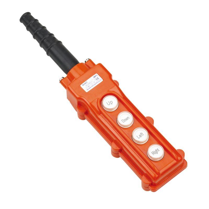 Пульт кнопочный NP3-2 на 4 кнопки IP65 CHINT 586018 купить оптом выгодно Пульт кнопочный NP3-2 на 4 кнопки IP65 CHINT 586018 оптом купить цена