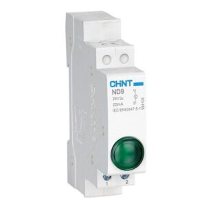 Индикатор ND9-1/y AC/DC 230В (LED) (R) желт. CHINT 594118 оптом купить цена