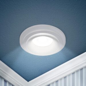 Встраиваемый светильник декоративный ЭРА DK105 WH MR16 GU5.3 белый купить оптом недорого