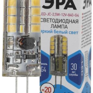 Лампочка светодиодная ЭРА STD LED JC-2
