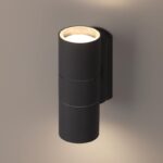 WL28 GY Подсветка ЭРА Декоративная подсветка 2*GU10 MAX35W IP54 серый купить оптом недорого