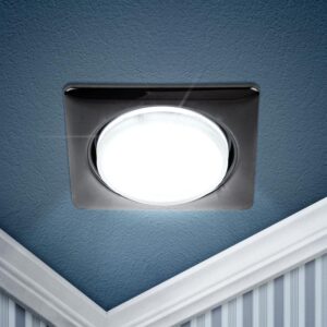 KL71 BK /1 (к) Светильник ЭРА под лампу Gx53 квадр.